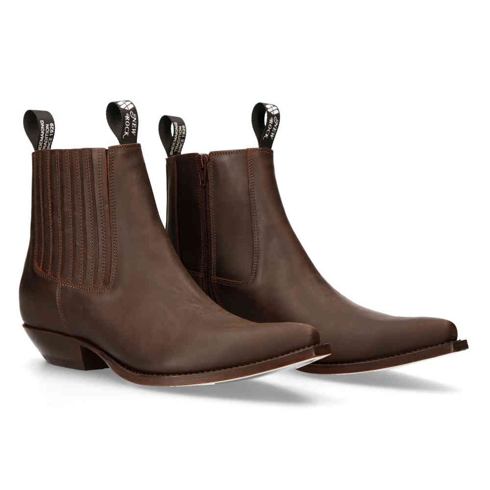 New Rock - M-7755-S3 Ankle boots - Brown